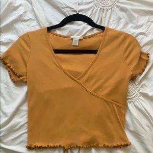 Tilly’s Mustard Croptop